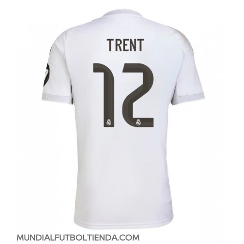 Camiseta Real Madrid Alexander-Arnold #12 Primera Equipación Replica 2025-26 mangas cortas